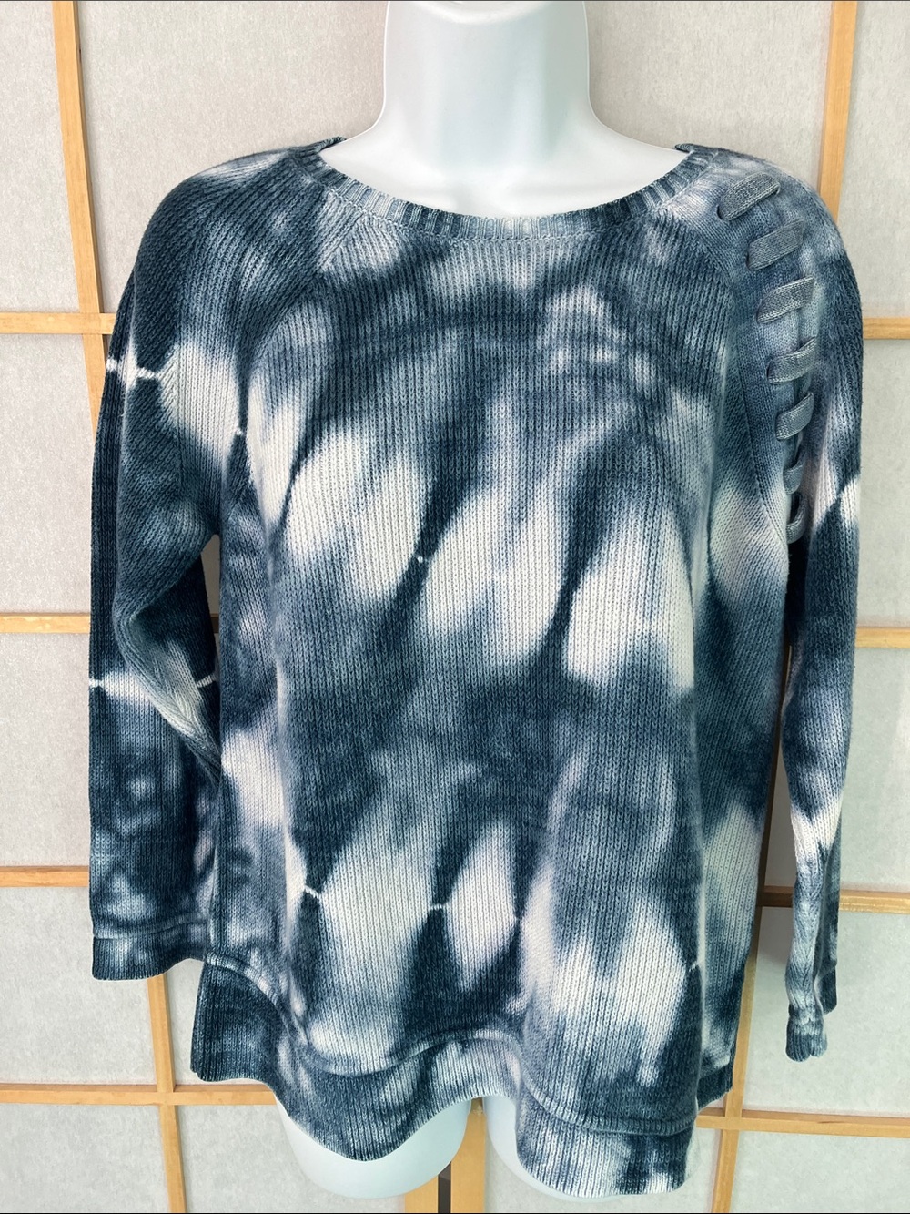 Nic+Zoe Tie Dye Sweater M
